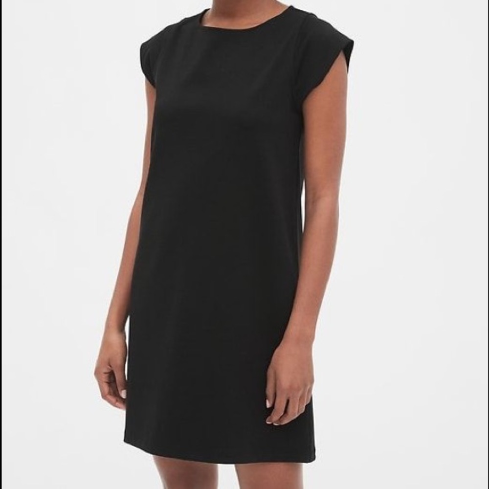 Black Ponte Knit Dress – XS Petite (NWT)